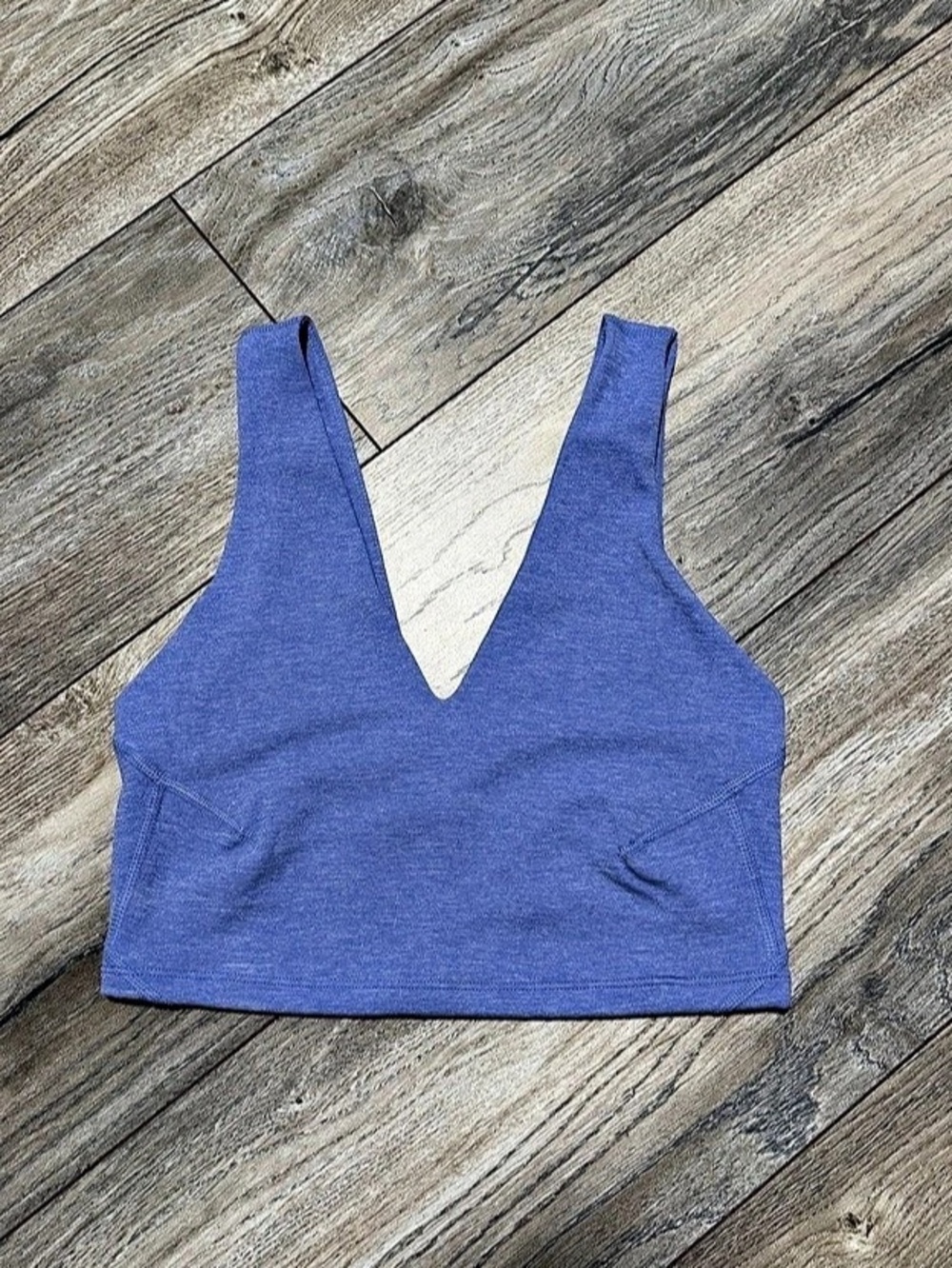Free People Never Better Crop Tank  Purple XS